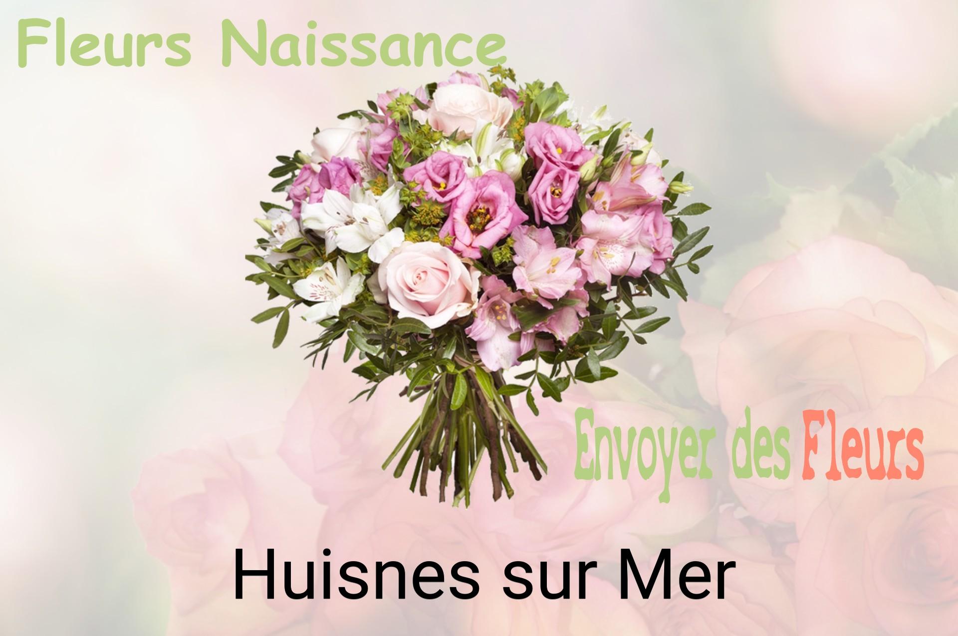 Bouquet de fleurs de naissance livré à Huisnes-sur-Mer